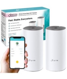 DOMOWY SYSTEM WI-FI MESH TP-LINK DECO E4 (2-pack)