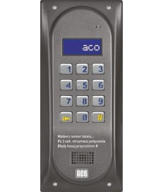 ACO CDNP6ACC GR CENTRALA DOMOFONOWA grzałka LCD. RFID MASTER