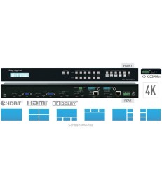 Key Digital Matryca multi-view HDMI/VGA/POH/HDBT KD-MLV4x2Pro