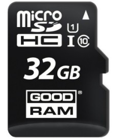 KARTA PAMIĘCI microSD GOODRAM UHS1 CL10 32GB + ADAPTER 100MB