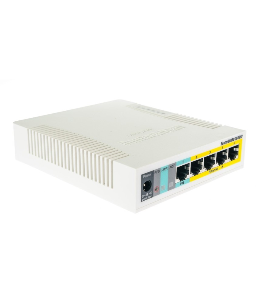 MIKROTIK ROUTERBOARD CSS106-1G-4P-1S (RB260GSP)