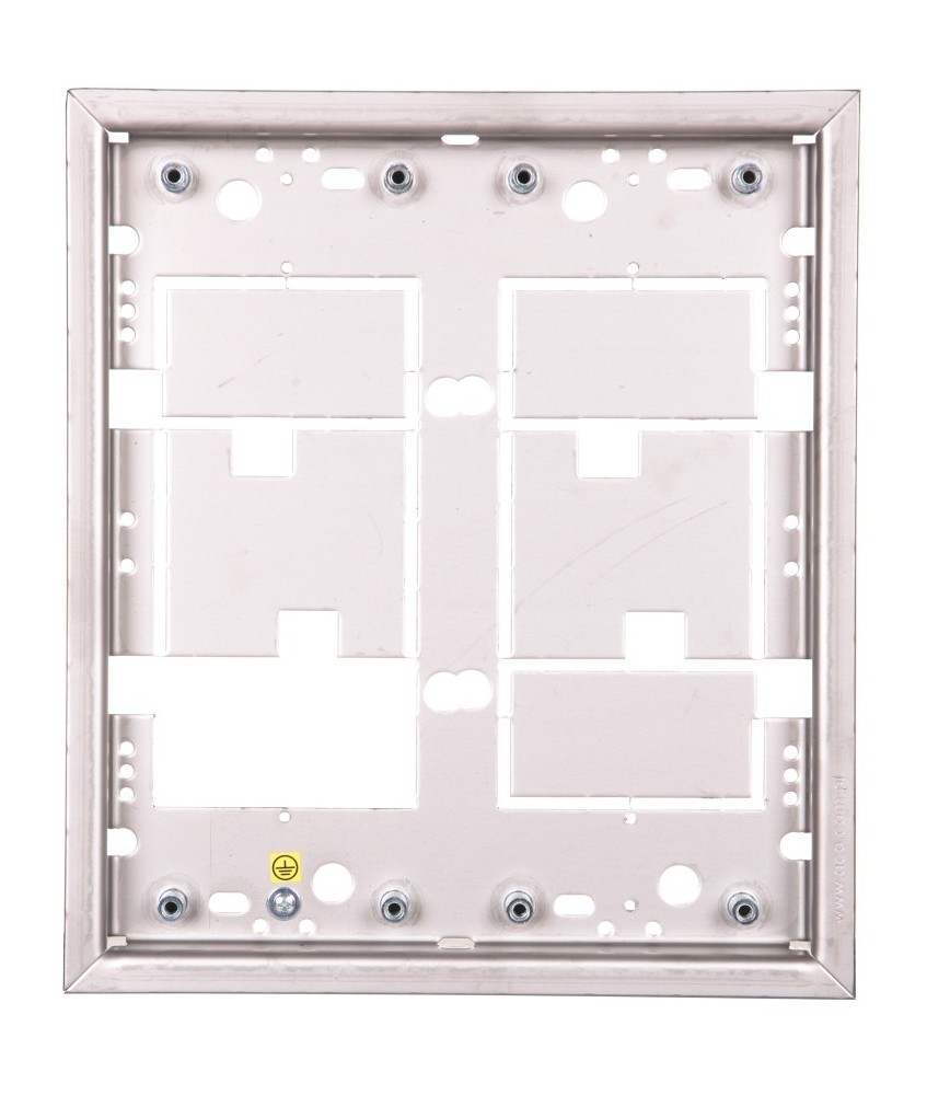 ACO CDN-R-S2 Ramka podtynkowa mała podwójna CDN, stal
