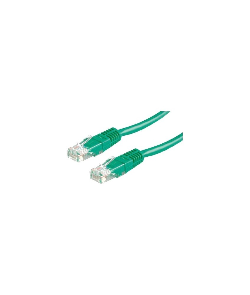 PATCHCORD KAT5E UTP 10M ZIELONY