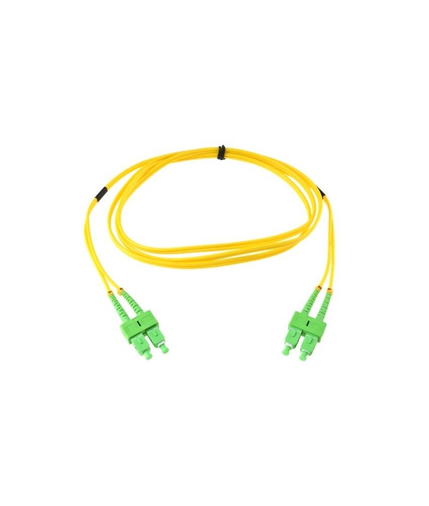 PATCHCORD ŚWIATŁOWODOWY SM 1,5M DUPLEX 9/125, SC/APC-SC/APC