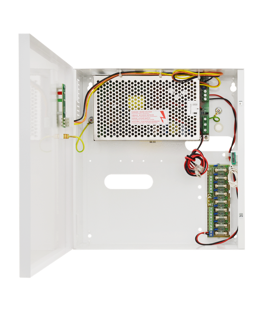 ZASILACZ IMPULSOWY STABILIZOWANY DO 9 KAMER ANALOGOWYCH Pulsar PSDCB09129C