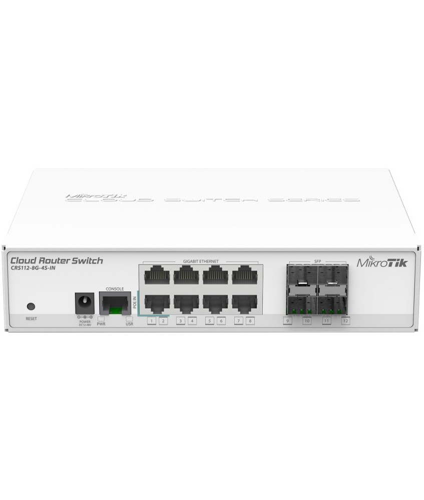 MIKROTIK ROUTERBOARD CRS112-8G-4S-IN