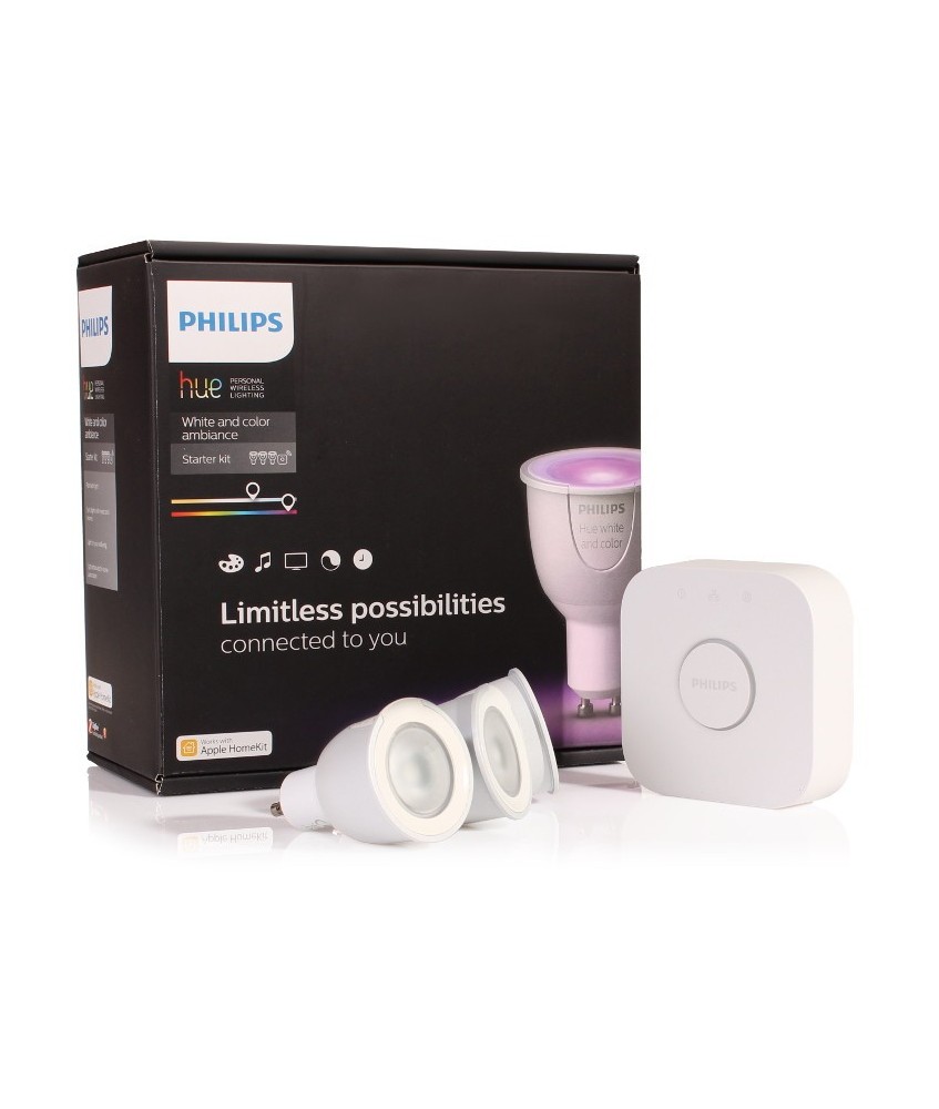 ZESTAW STARTOWY LED PHILIPS HUE GU10 6.5W