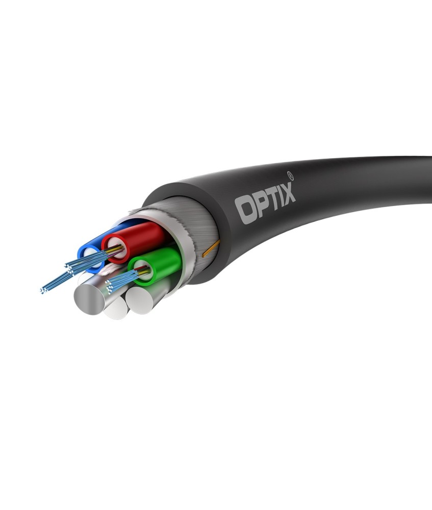 KABEL ŚWIATŁOWODOWY SAVER  Z-XOTKtsdD SM 48x9/125 ITU-T G.652D 1.5kN