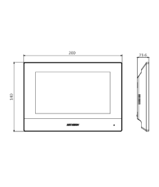 ZESTAW WIDEDOMOFONOWY HIKVISION KIT-IP-PL603 / DS-KIS603-P