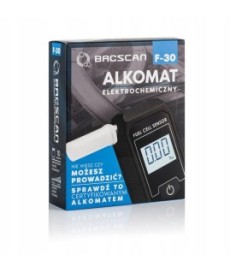 Alkomat BACscan F-30 elektrochemiczny. Kalibracja 24mc - 10 lat gwarancji.