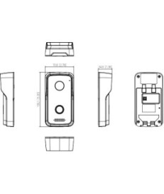 Zestaw wideodomofonowy DAHUA KTP03