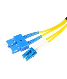 PATCHCORD ŚWIATŁOWODOWY SM SC/UPC-LC/UPC DUPLEX 2m