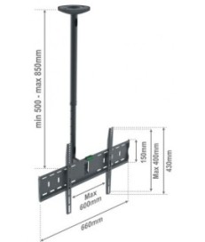 Uchwyt sufitowy TV AX Cinema Plus 32-70