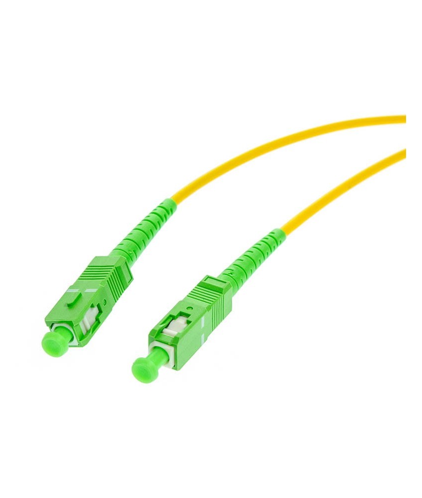 PATCHCORD ŚWIATŁOWODOWY SM 2M SIMPLEX 9/125, SC/APC-SC/APC 3MM