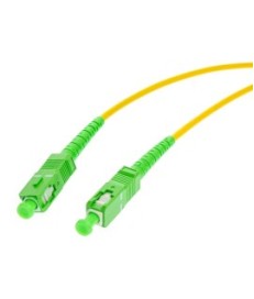 PATCHCORD ŚWIATŁOWODOWY SM 2M SIMPLEX 9/125, SC/APC-SC/APC 3MM