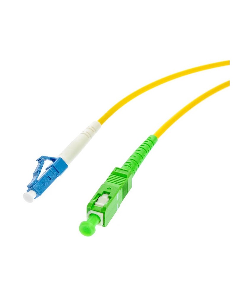 PATCHCORD ŚWIATŁOWODOWY SM 1M SIMPLEX 9/125, SC/APC-LC/UPC 3.0MM