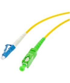 PATCHCORD ŚWIATŁOWODOWY SM 1M SIMPLEX 9/125, SC/APC-LC/UPC 3.0MM