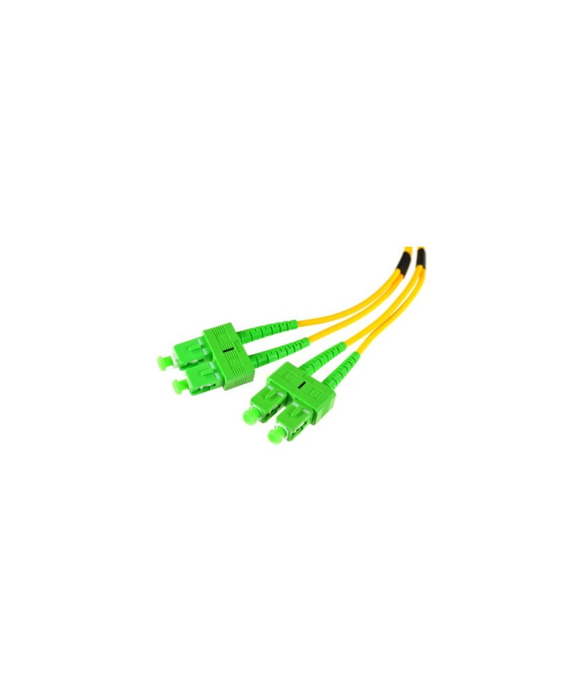 PATCHCORD ŚWIATŁOWODOWY SM 10M DUPLEX 9/125, SC/APC-SC/APC