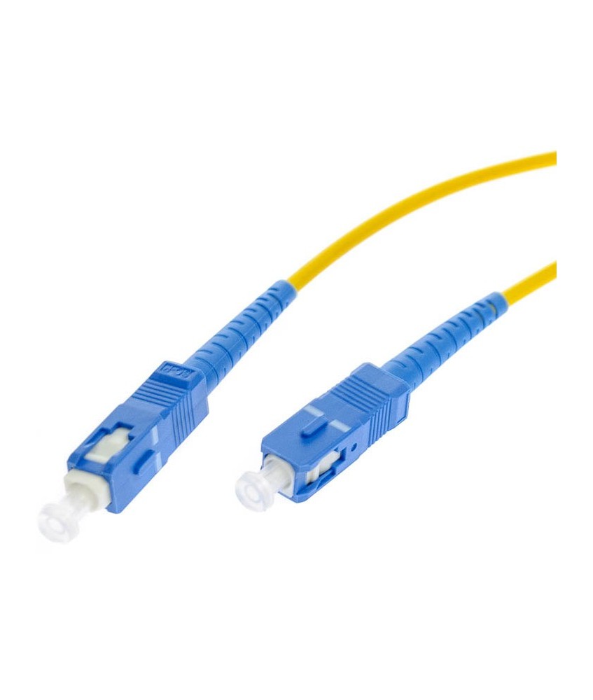 PATCHCORD ŚWIATŁOWODOWY SM 0,5M SIMPLEX 9/125, SC/UPC-SC/UPC