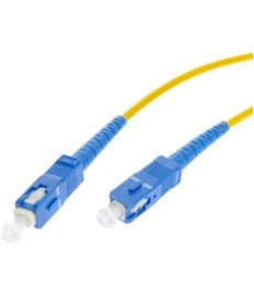 PATCHCORD ŚWIATŁOWODOWY SM 0,5M SIMPLEX 9/125, SC/UPC-SC/UPC