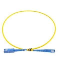 PATCHCORD ŚWIATŁOWODOWY SM 0,5M SIMPLEX 9/125, SC/UPC-SC/UPC