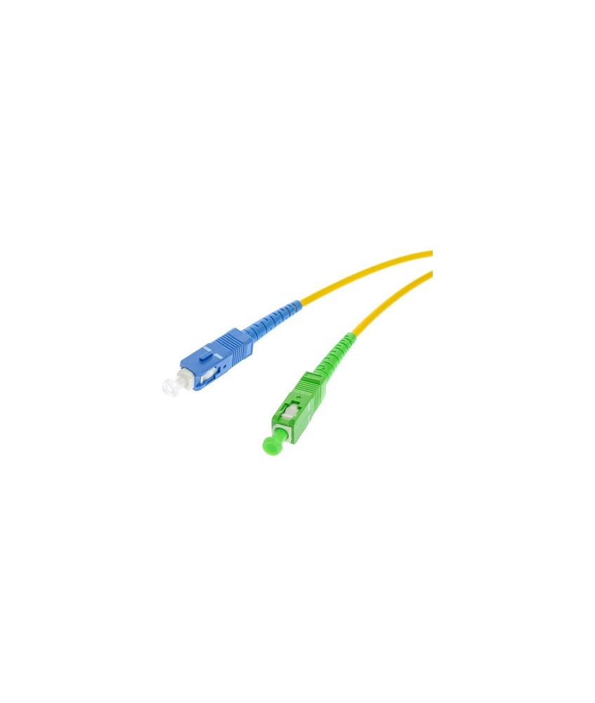 PATCHCORD ŚWIATŁOWODOWY SM SC/UPC-SC/APC SIMPLEX 0,5m