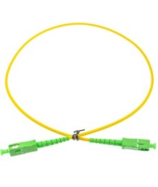 PATCHCORD ŚWIATŁOWODOWY SM 0,5M SIMPLEX 9/125, SC/APC-SC/APC G.657A1