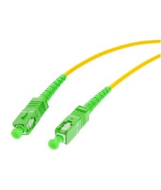 PATCHCORD ŚWIATŁOWODOWY SM 1M SIMPLEX 9/125, SC/APC-SC/APC 3MM