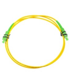 PATCHCORD ŚWIATŁOWODOWY SM 1M SIMPLEX 9/125, SC/APC-SC/APC 3MM