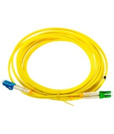 PATCHCORD ŚWIATŁOWODOWY SM 5M DUPLEX 9/125, LC/APC-LC/UPC 3.0MM