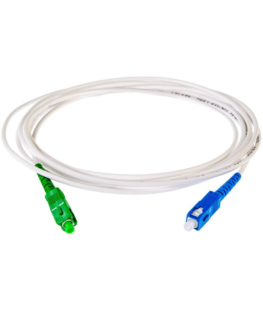 PATCHCORD ŚWIATŁOWODOWY SM SC/UPC-SC/APC G.657.B3 0,5m