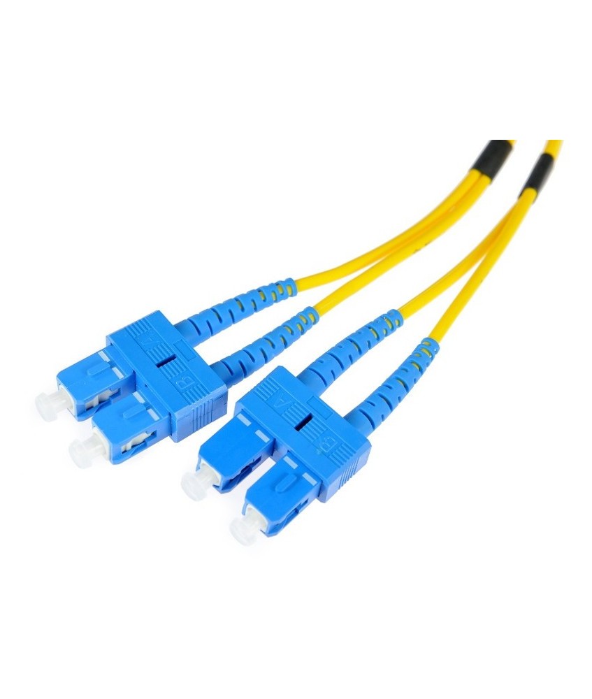 PATCHCORD ŚWIATŁOWODOWY SM SC/UPC-SC/UPC DUPLEX 3m