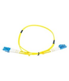 PATCHCORD ŚWIATŁOWODOWY SM 0,5M DUPLEX 9/125 LC/UPC-LC/UPC