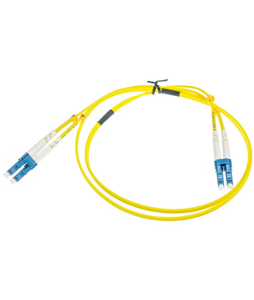 PATCHCORD ŚWIATŁOWODOWY SM 1M DUPLEX 9/125, LC/UPC-LC/UPC 2.0MM