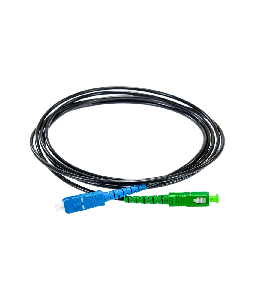 PATCHCORD ŚWIATŁOWODOWY SM SC/UPC-SC/APC SIMPLEX DROP 35m