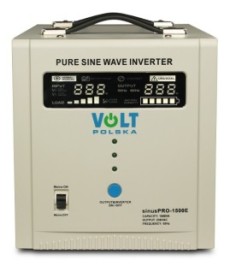 PRZETWORNICA VOLT POLSKA SINUSPRO-1500E 12V 1050/1500W