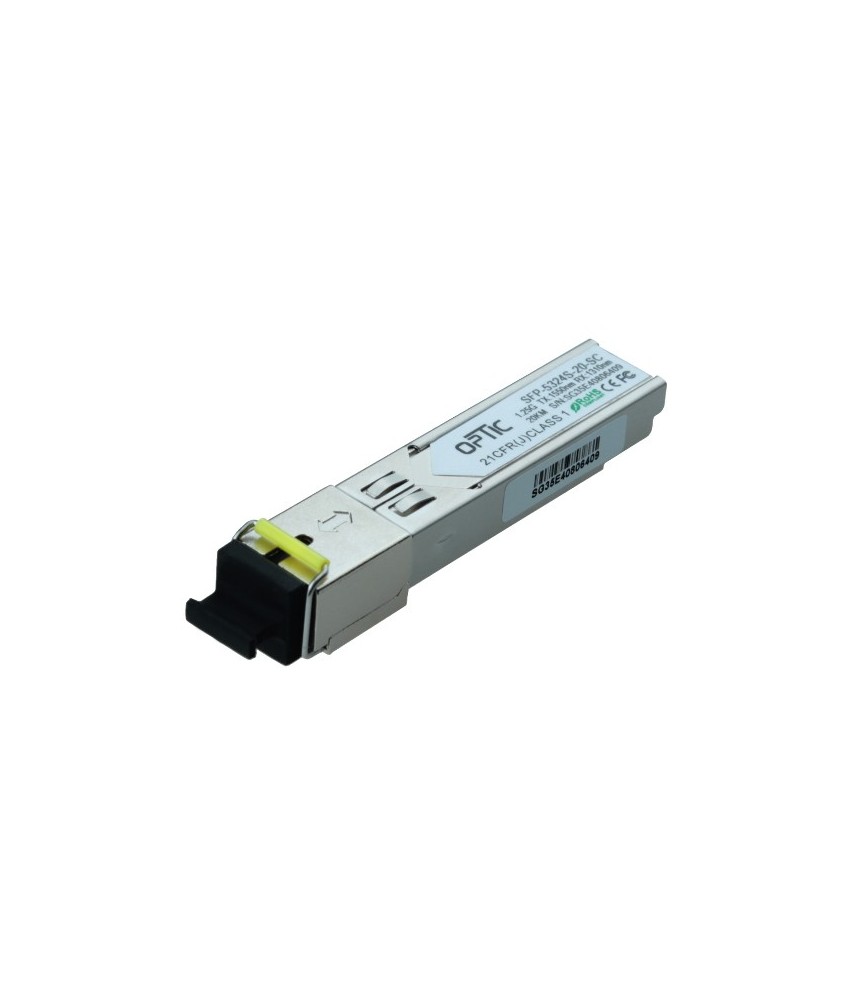 MODUŁ SFP WDM 1.25Gbps, SC SM, 16dB (20km)  TX1550/RX1310