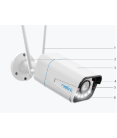 Kamera IP Reolink RLC-511WA 5MP zoom wifi 2,4 i 5Ghz