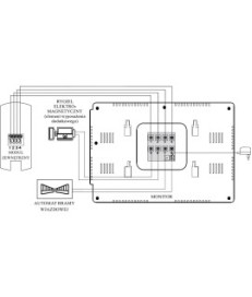 WIDEODOMOFON EURA VDP-22A3 PLUTON G