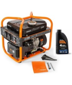 ZESTAW AGREGAT PRĄDOTWÓRCZY INWERTOROWY DAEWOO GDA 2500i 1.8kW + GENERATOR OIL SAE 10W-30 DWO 600