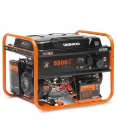 ZESTAW AGREGAT PRĄDOTWÓRCZY DAEWOO GDA 6500E 5.0kW + 2x GENERATOR OIL SAE 10W-30 DWO 600