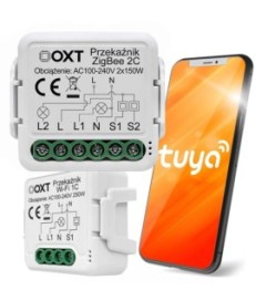 Moduł OXT mini 2 obwody ZigBee Tuya