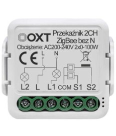 Moduł OXT mini 2 obwody ZigBee Tuya