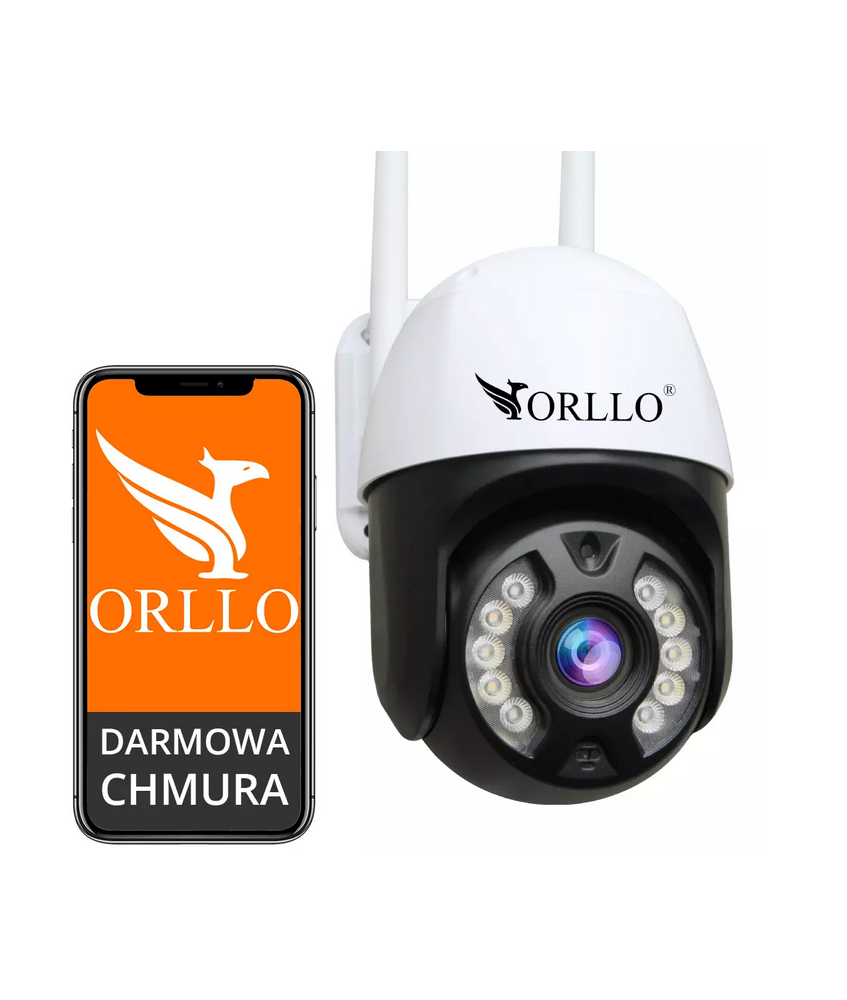 Kamera IP Orllo zewnętrzna obrotowa zoom x10 Z9 PRO