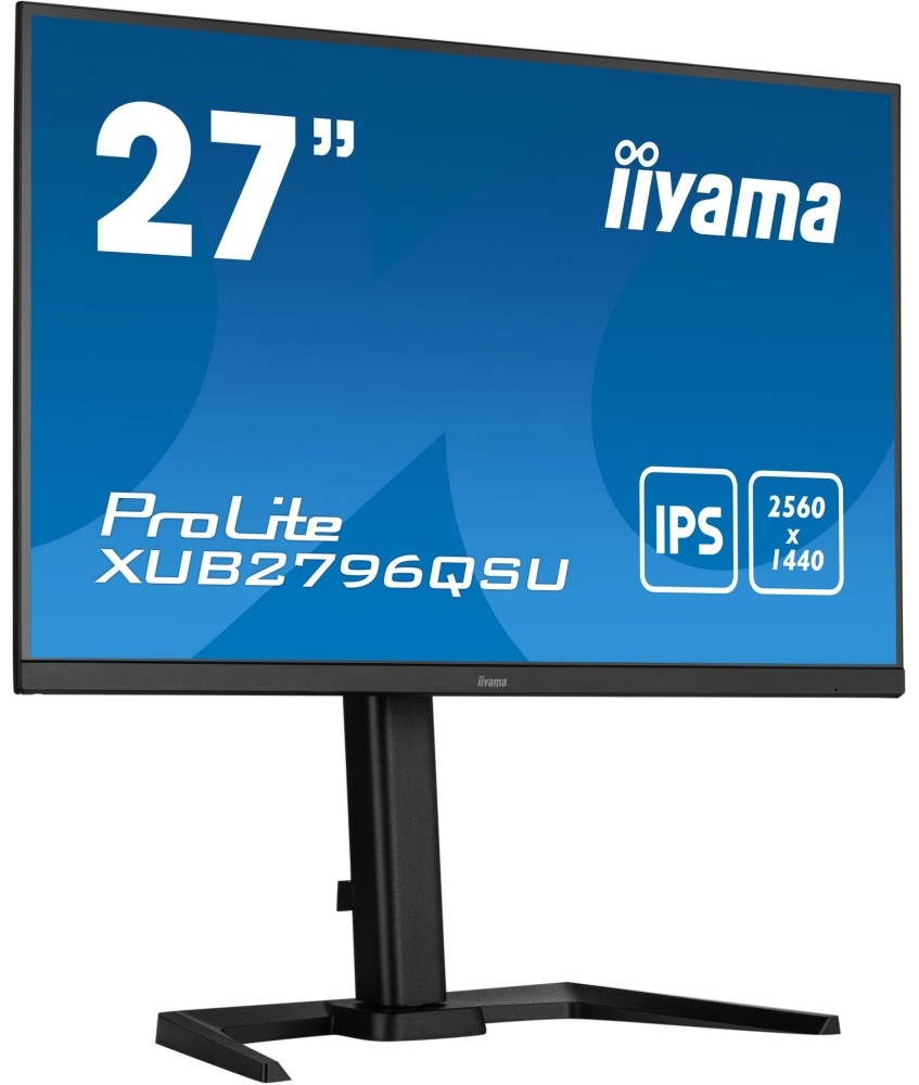 Monitor LED IIYAMA XUB2796QSU-B5 27 cali WQHD HAS + Pivot 1ms FreeSync