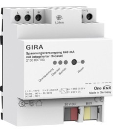 GIRA zasilacz 640 mA z dławikiem KNX ONE 213000