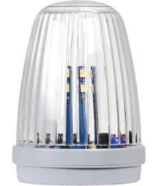 Lampa LED Proxima KOGUT BIAŁA z anteną 433.92 MHz (24/230V DC/AC) świeci na żółto