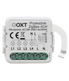 Moduł OXT mini 4 obwody ZigBee Tuya