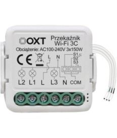 Moduł OXT mini 3 obwody WiFi Tuya