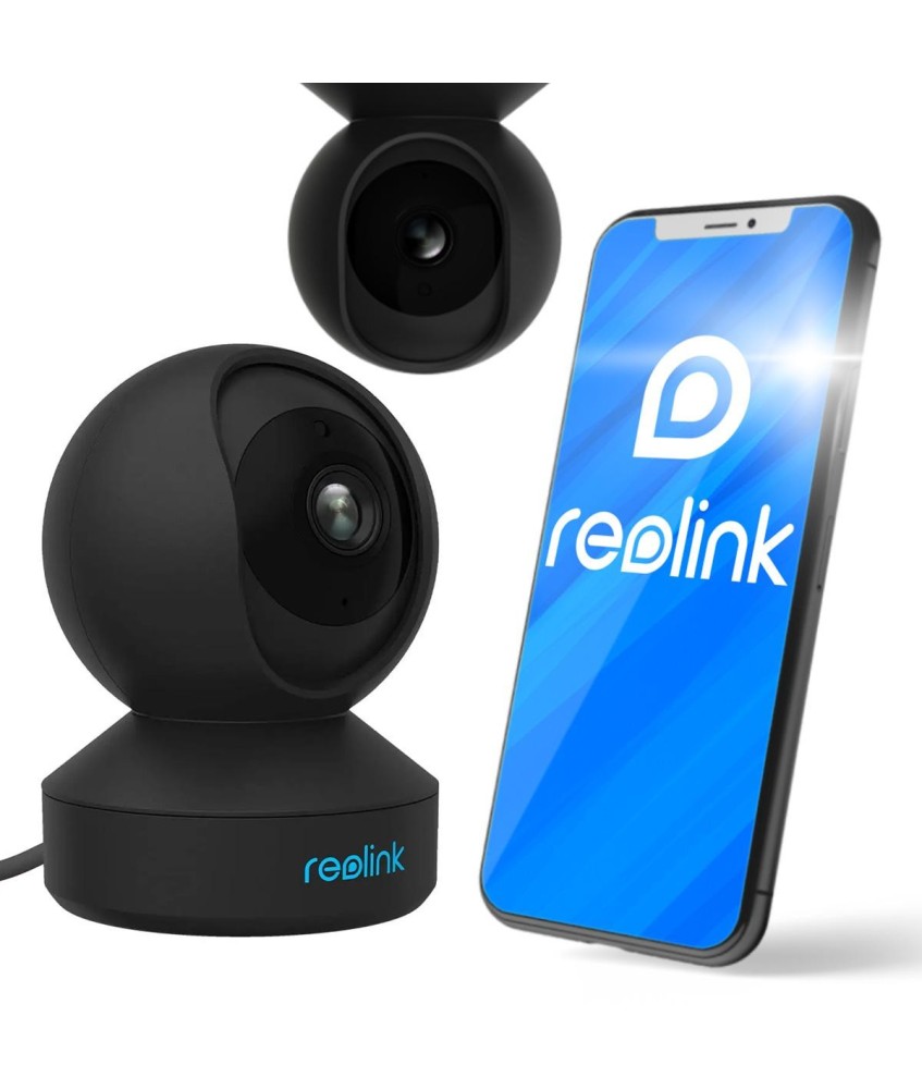 Kamera IP Reolink E1 PRO-V2 czarna Wi-Fi 4MP obrotowa wewnętrzna IR12m